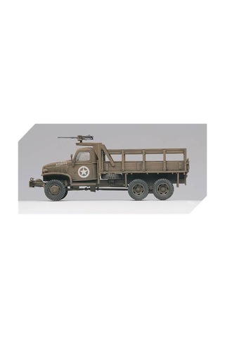 Academy 13402 1/72 Ölçek, Amerikan. 2.5 Ton Kargo Kamyonu Ve Aksesuarları Demonte, Plastik Maket Seti