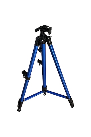 Lüx Titanium Metal Tripod Şövale Metalik Mavi