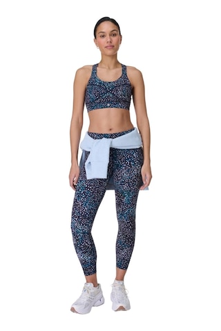 Sweaty Betty Sweaty Betty Power Medium Support Sports Br Kadın Mavi Fitness Bra 5109 Çok Renkli