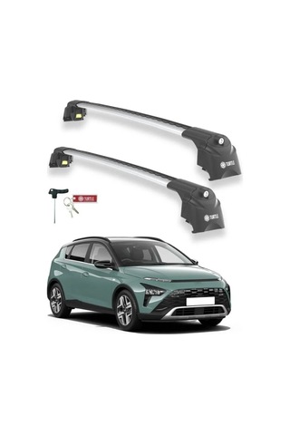 Turtle Hyundai Bayon Bc3 Cuv 2021-2025 Ara Atkı Air2 Gri