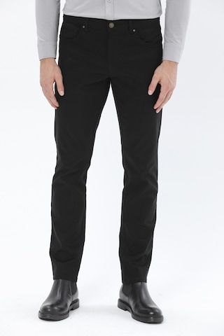 Finesuits Erkek Tensel Spor Pantolon 2422203006.pts5cr Siyah