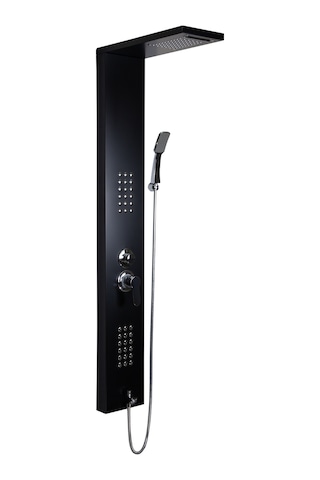 Sam Banyo Niagara Duş Paneli Siyah