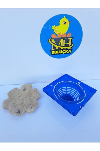 Kanarya Kuş Kare Yuvalığı.yuva+keçe 14x14cm 3 Adet