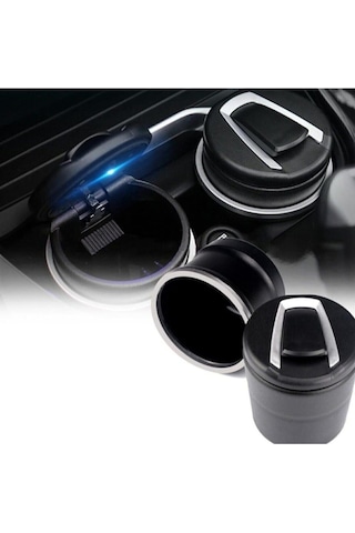 Fiat Doblo Araç Içi Küllük: Led Işıklı + Kapaklı Araba Küllüğü Işıklı Bardaklık