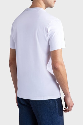 Paul & Shark Erkek T Shirt 24411044 010 Beyaz Beyaz