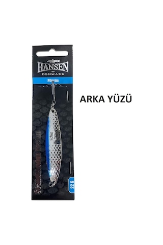 Hansen Pilgrim 7.8cm 22gr Silver Blue Kaşık