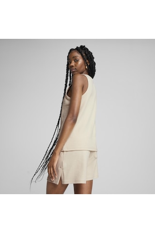 Puma Her Tank Top Kadın Atlet Bej