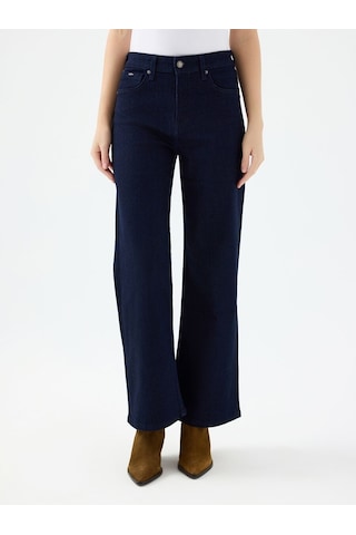 LOFT Bella Regular Fit Kadın Pantolon Lf2041856 Q1.v1 Denim