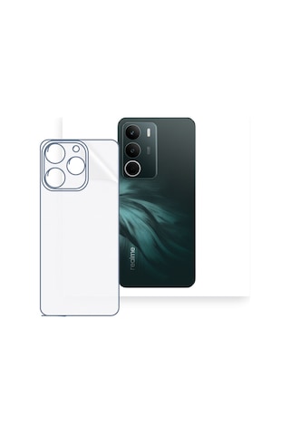 Realme C71 India Uyumlu Arka Yüzey Hidrojel Koruyucu Film 59988458