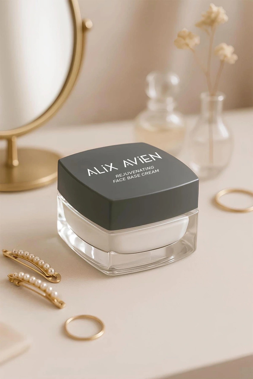 Alix Avien Yaşlanma Karşıtı E Vitaminli Spf30 Aydınlatıcı Etkili Nemlendiren Yüz Makyaj Bazı Kremi Seti