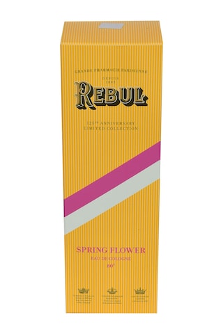 Rebul 80 Derece 125. Yıl Spring Flower Kolonyası Cam Şişe 270 ML