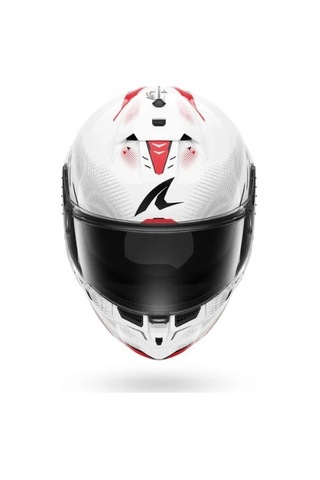 Shark Skwal Cup Speed-tech Beyaz-kırmızı Kapalı Kask Pınlock Hediyelidir