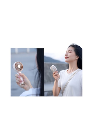 Skycity Taşınabilir Usb Şarjlı 3 Hızlı Kişisel Mini Fan - 1200mah Pil İle İç Ve Dış Mekan Kullanımı