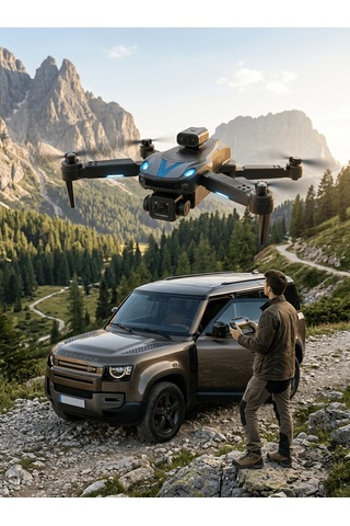 Drone Katlanabilir Çift Kamera Uczzdronvı88maxhs325
