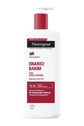Neutrogena Onarıcı Bakım Cica Vücut Losyonu 400 ML