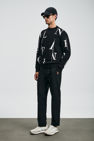 Lufian Erkek Tıffany Sweatshirt 112030184 Siyah Siyah