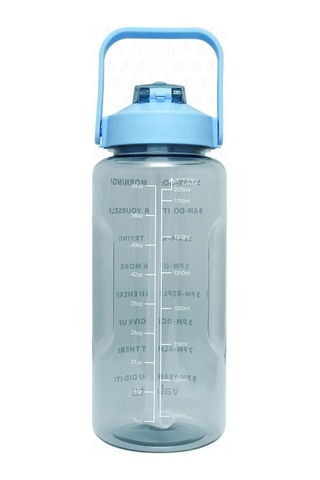 VALLETTA FİGO MOTİVASYONLU SU MATARASI 2 LT - MAVİ