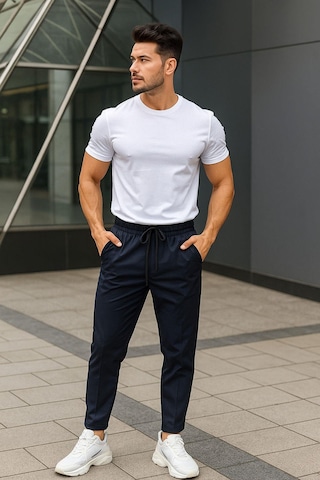 Rich Erkek Slim Fit Modern Kesim Jogger Eşofman Altı - Şık Ve Spor Bağcıklı Pantolon Çok Renkli
