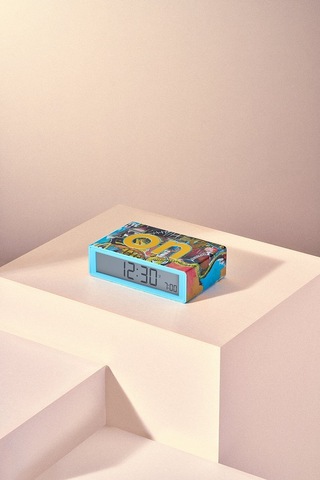 Lexon Flip + Alarm Saat X X Jean-michel Basquiat Skull