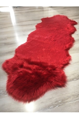 Doğuş Peluş Halı Apost Kırmızı 75 x 200Cm Post Halı Yolluk