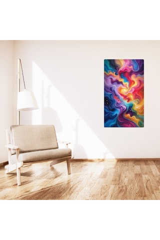 Bohem Tablo Aura Spiritüel, Canlı Renkler, Soyut Bohem Duvar Sanatı Çerçevesiz Poster
