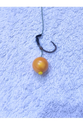5 Adet Yaylı 14 Mm Efsane Janjan Sarı Boncuklu Sazan Rig Takımı
