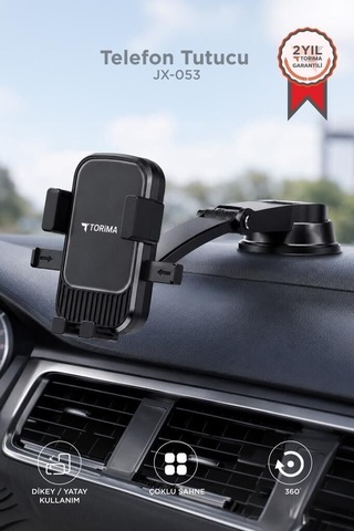 Özel Seri Telefon Tutucu Jx053 Siyah Ulaşım Günlük Otomobil