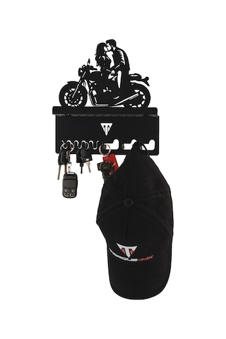 Torque-mx Metal Dekoratif Anahtar Askısı Ea24 Siyah