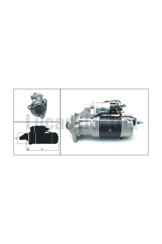 Lucas-Les0321 Mars Motoru 24V 12 Dis 8,3Kw 39Mt Delco Tip Mercede 542594755