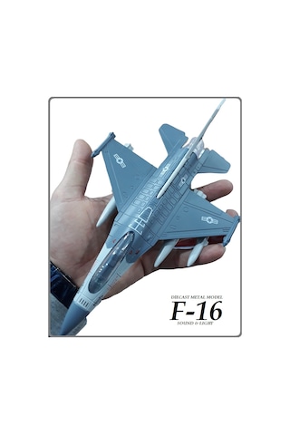 F16 Metal Uçak Cobra Fighter Aırforce 5.Nesil Savaş Uçağı