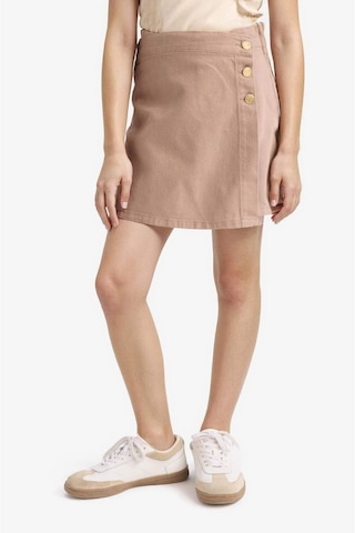 DeFacto Kız Çocuk Gabardin Şort Etek D9305A825SMBN551 Kahve