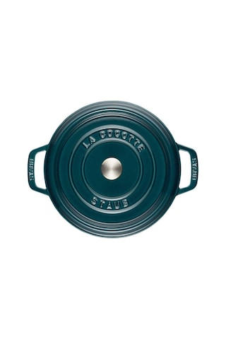 Staub Döküm Tencere Akdeniz Mavisi 24 Cm