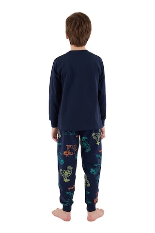 Rolypoly Rp3671-2 Erkek Çocuk Kışlık İkili Pijama Takım Lacivert