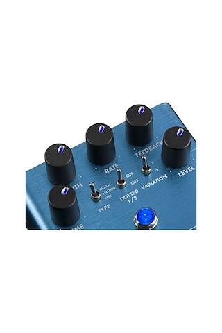 Fender 0234535000 Mirror Image Delay Pedalı Digital, Analog Ve Tape Delay Modları İle Geniş Yankı Seçenekleri