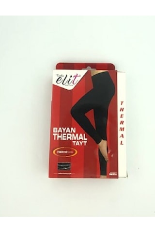 Tutku Elit Elit Bayan Thermal Tayt Siyah