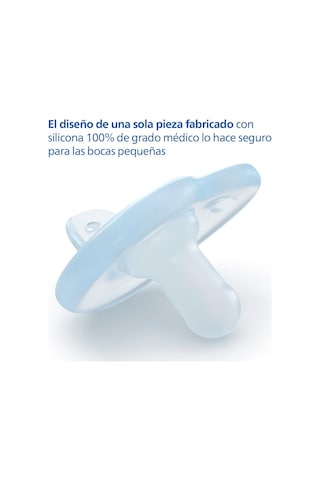 Philips Avent Soothie Emzik, 0 6 Ay Erkek Bebekler İçin, 2'li Paket, Ortodontik Silikon, Bpa İçermez, Tek Parça Ta Çok Renkli