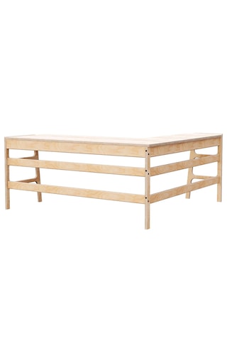 Woodesk Zeytin Ahşap Çalışma Masası 180x60 Natural Renk Naturel