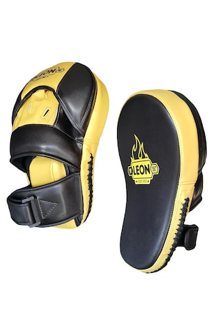 Leon Master Profesyonel Kick-boks Ve Muay Thai El Lapası Sarı Siy