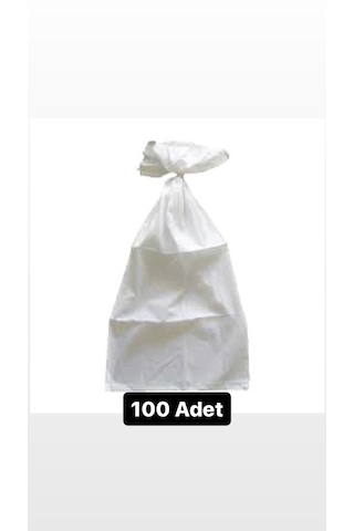Hamam Köpük Torbası 100 Adet Doğal Hamam Torbası Pamuk Köpük Torbası Duş Beyaz