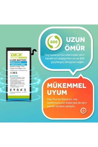 Samsung Uyumlu Galaxy A8 A810 Batarya Deji