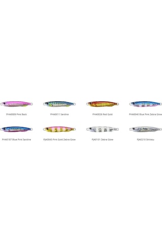 Duo Drag Metal Cast Slim Jig 30 GR Pja0101 / Zebra Glow Yem