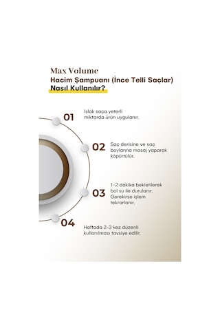 Max Volume İnce Telli Saçlar İçin Hacim Şampuanı 250 Ml Hacimsiz - İnce Telli