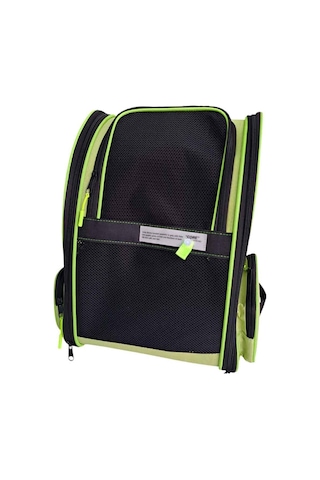 Pet Pretty Süperior Kedi Ve Köpek İçin Fleli Sırt Çantası Yeşil