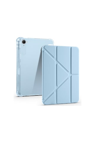 Redmi Pad K 8.8 İnç Uyumlu Kalem Bölmeli Uyku Modlu Katlanabilir Trifolding Tablet Kılıfı Kapaklı Kılıf