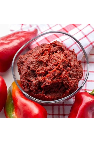 Kabuk İçi Gaziantep Tatlı Biber Salçası Güneş Kurusu 1 KG