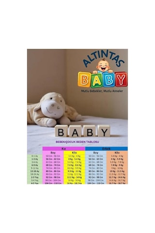 Altıntaş Baby Kız Bebek Fiyonk Desenli Somon Salopet Ve Uzun Kollu Body Takım Somon Somon