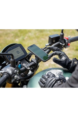 Quadlock Motosiklet Gidon Kelepçe Bağlantısı Pro