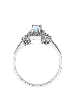 Sirius Baget Pırlantalı Gökyüzü Yüzük 0847R0034