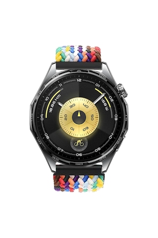 Huawei Watch Gt4 / Gt4pro / Gt5 / Gt5 Pro / Gt6 / Gt6 Pro 46mm Uyumlu Metal Klips Örgü Spor Kordon