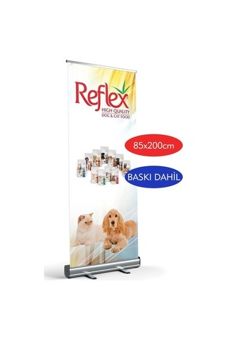 Roll Up Banner 85X200Cm Baskı Dahil